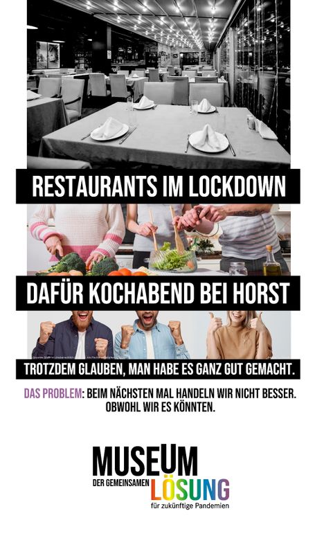 Restaurants im Lockdown, dafür Kochabend bei Horst