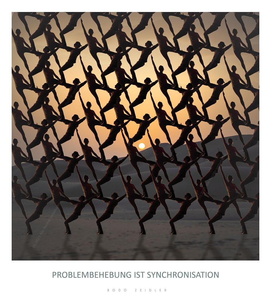 Problembehebung ist Synchronisation